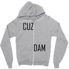 cuz dam Zipper Hoodie