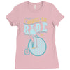 i want to ride my bike Ladies Fitted T-Shirt