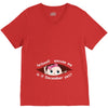 December  Peeking Out Baby Girl V-Neck Tee