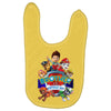 paw patrol birthday boy  brother Baby Bibs