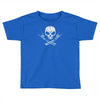 rock skull Toddler T-shirt