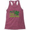 my 1st saint paddyday Racerback Tank