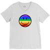 smiling V-Neck Tee