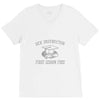 sex instructor V-Neck Tee