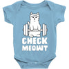 gym cat workout Baby Bodysuit
