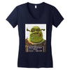 shrek mug shot funny Women's V-Neck T-Shirt