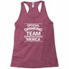 official drinking team 'merica Racerback Tank