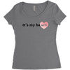 its my Heart Women's Triblend Scoop T-shirt