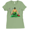 roronoa zoro Ladies Fitted T-Shirt