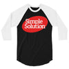 simpe solution 3/4 Sleeve Shirt