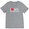 i heart my husband V-Neck Tee
