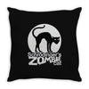 schrodinger cat Throw Pillow