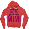 moms mimi Zipper Hoodie