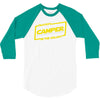okayest camper in the galaxy funny camping 3/4 Sleeve Shirt