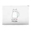 cat love person! Accessory Pouches
