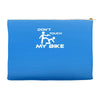 don't touch my bike funy Accessory Pouches