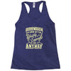 old enough young enough Racerback Tank