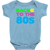 back to the 80s Baby Onesie