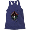 illuminati damage Racerback Tank