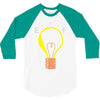 running out of bright ideas 3/4 Sleeve Shirt