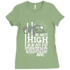The Sky is not high as My Dreams are Ladies Fitted T-Shirt