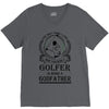 Golfer Godfather V-Neck Tee
