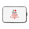 i love daddy Laptop sleeve