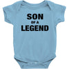 Dad The Man The Myth The Legend - Son Of A Legend Family Matching Baby Bodysuit