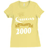 queens are born in 2000 Ladies Fitted T-Shirt