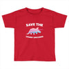 Save The Chubby Unicorns Toddler T-shirt