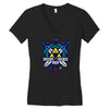 hit reset Women's V-Neck T-Shirt