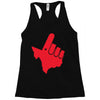 gun 'em down Racerback Tank