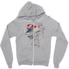 master bison Zipper Hoodie