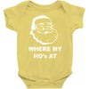 where my hoes Baby Onesie