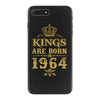 kings are born in 1964 iPhone 7 Plus Case