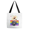 Ceremony of Love with Rainbow Colors Tote Bags