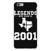 legends are born in 2001 hoodie 9 iPhone 6 Plus/6S Plus Case
