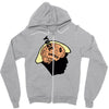 trump's brain Zipper Hoodie