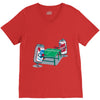 beer pong V-Neck Tee