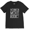 horror movie addict V-Neck Tee