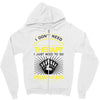 I Dont Need Therapy Need Pin Bowling Zipper Hoodie