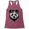 sunglasses panda Racerback Tank