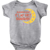 Alhamdullillah It's My First Ramadan Baby Bodysuit