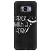 prick with a fork Samsung Galaxy S8 Plus