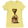be good Ladies Fitted T-Shirt