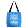 Real Kings Are Born On December 23 Tote Bags