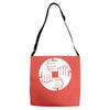 dj remix funny mens Adjustable Strap Totes
