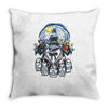 penguin time Throw Pillow