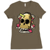 insert brain here Ladies Fitted T-Shirt