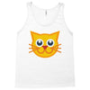 cat yellow Tank Top
